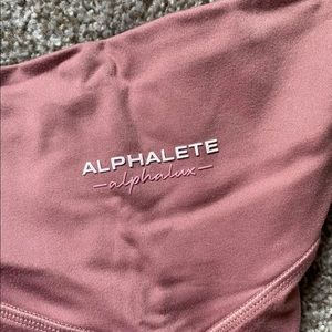 COPY - Alphalete pink leggings